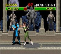 Mortal Kombat, capture d'écran